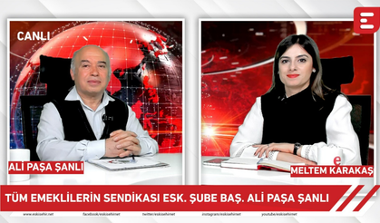 Net Soru - Tüm Emeklilerin Sendikası Eskişehir Şube Başkanı Ali Paşa Şanlı