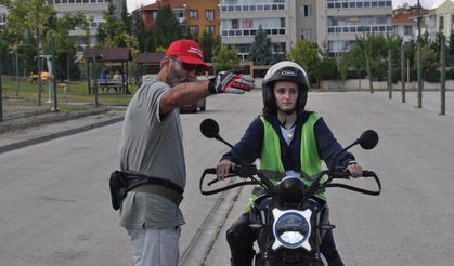 Eskişehir'de motosiklet sürücülerinin sayısı artıyor