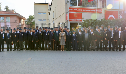 Başkan Ünlüce gazileri Ankara'ya uğurladı