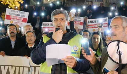 Eskişehir’de Esenyurt Belediye Başkanı için yürüyüş yapıldı