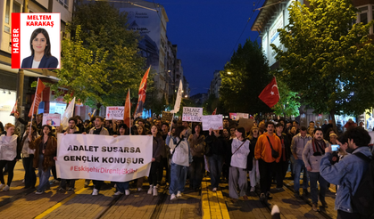 Eskişehir’de öğrencilerden yürüyüş