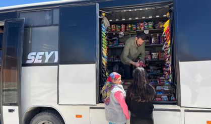 Eskişehir'de seyyar market 40 köye hizmet veriyor