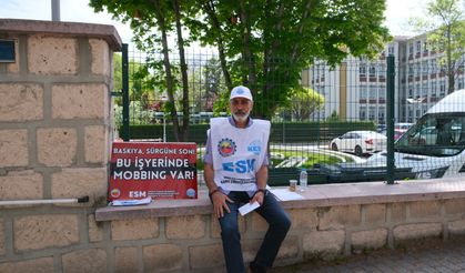 Eskişehir’de 38 yıllık memur sürgün edildi: “Oturma eylemine başladı”
