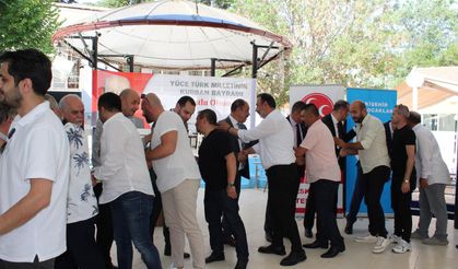 MHP Eskişehir ve Ülkü Ocakları bayram coşkusunu birlikte yaşadı
