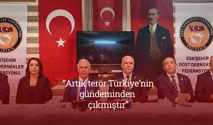 “Artık terör Türkiye’nin gündeminden çıkmıştır”
