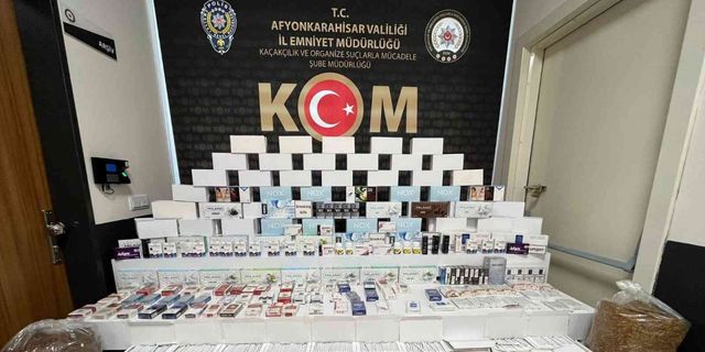Polis operasyonda makaron ile cinsel gücü arttırıcı hap ele geçirdi