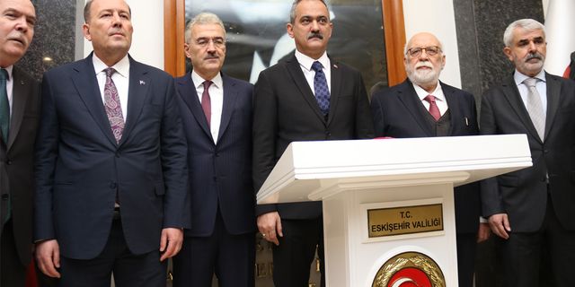 Milli Eğitim Bakanı Özer Eskişehir’de