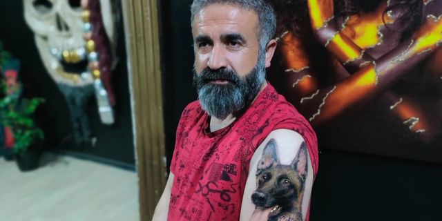 Depremde hayatını kurtardı, koluna dövmesini yaptırdı