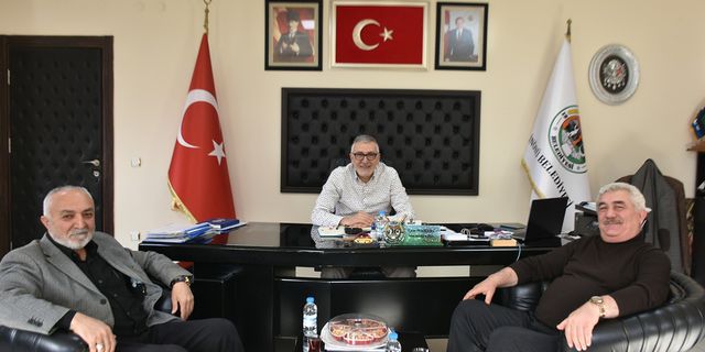 Kepez ve Yılmaz'dan Başkan Bozkurt'a ziyaret