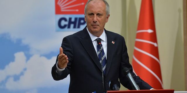 CHP'den Muharrem İnce'nin adaylığına ilk yorum