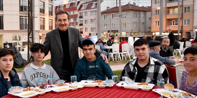 Ramazan huzuru Tepebaşı'nda “İftarımızı Paylaşalım”