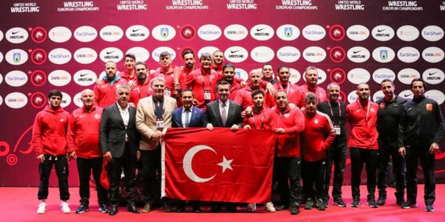 Serbest Güreş Milli Takımı, Avrupa üçüncüsü oldu