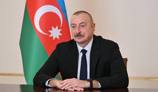 Azerbaycan Cumhurbaşkanı Aliyev'den Cumhurbaşkanı Erdoğan’a taziye mesajı