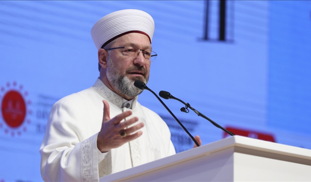 Diyanet İşleri Başkanı Erbaş: "Gazze’de vahşet sergilenmektedir”