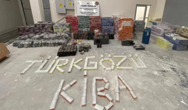 28 milyon 75 bin liralık kaçak eşya ele geçirildi!