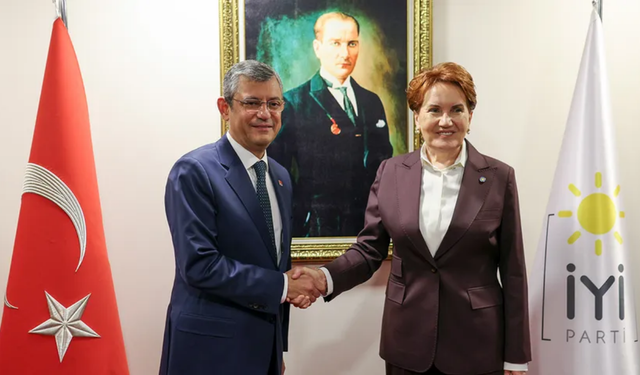 Değişim sonrası ilk görüşme gerçekleşiyor! Özgür Özel, Akşener görüşmesi başladı