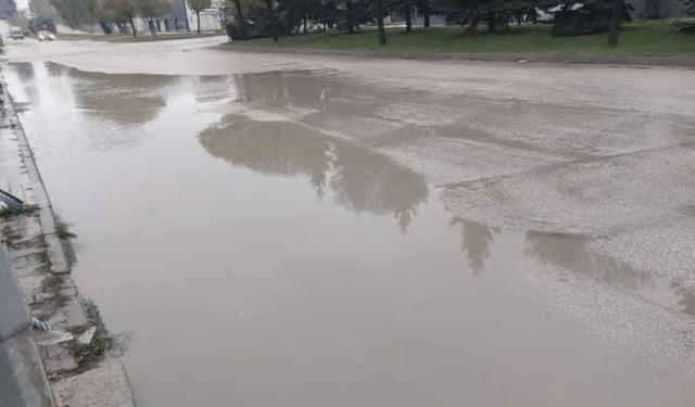 Baksan Sanayi Sitesi yine göle döndü