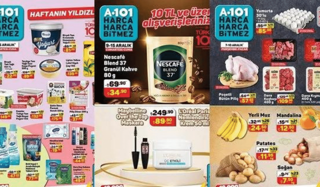 Bu indirimler sizi şok edecek! Yeni hafta A101 kataloğu çıktı