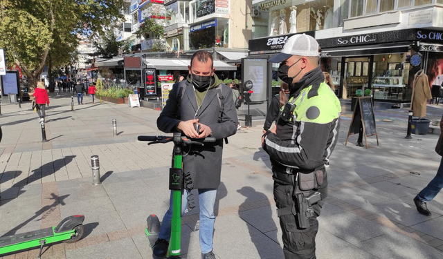 Eskişehir'de elektrikli scooterlar tehlike saçıyor