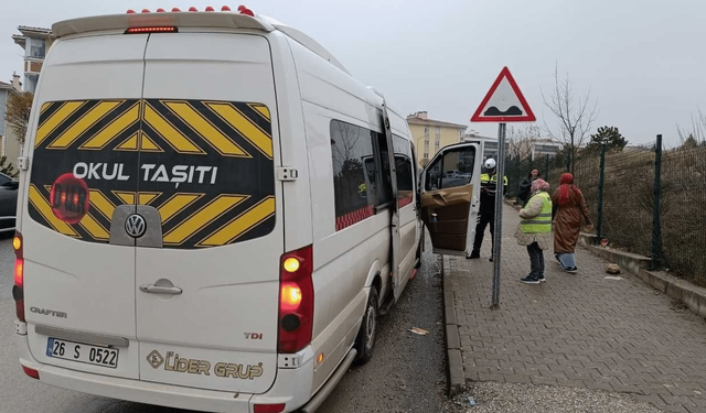 Eskişehir'de 76 okul servisine denetim