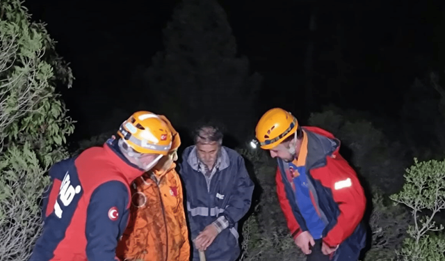 Mantar toplarken kaybolan 2 kişi kurtarıldı