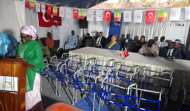 TİKA’dan Senegal'deki yaşlı ve engellilere destek geldi