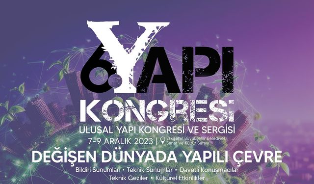 Eskişehir, önemli bir kongreye ev sahipliği yapacak