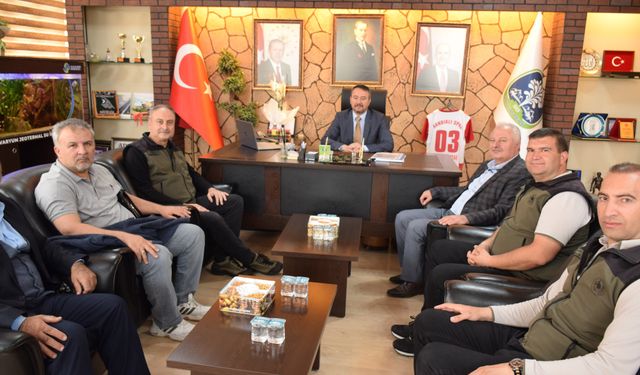 Eskişehir Orman Bölge Müdüründen Sandıklı Belediye Başkanına ziyaret