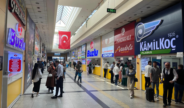 Eskişehir'de bayram öncesi hareketlilik başladı: En çok seyahat edilen şehirler açıklandı