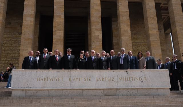 ETO'nun TOBB delegelerinden Anıtkabir'e ziyaret