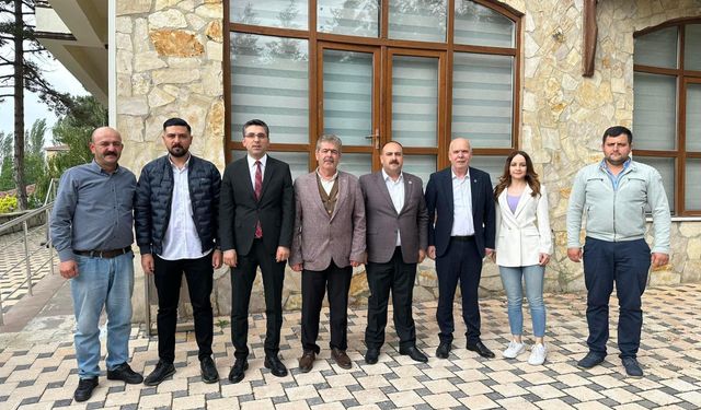 MHP Eskişehir İl Teşkilatından Başkan Hamamcı’ya ziyaret