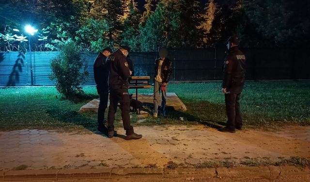 Eskişehir polisinden parklara yoğun denetim