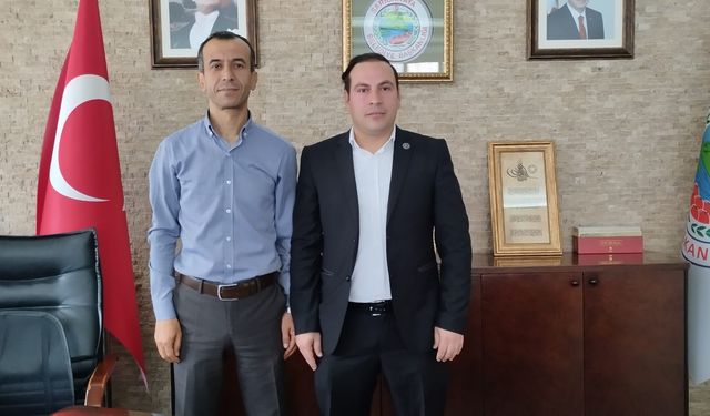 MHP İlçe Başkanından Ahmet Dönmez'e ziyaret