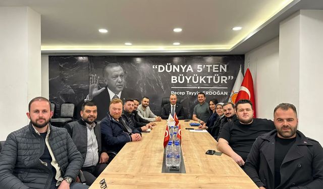 AK Parti Tepebaşı ilçe yürütme kurulu toplantısı gerçekleştirildi