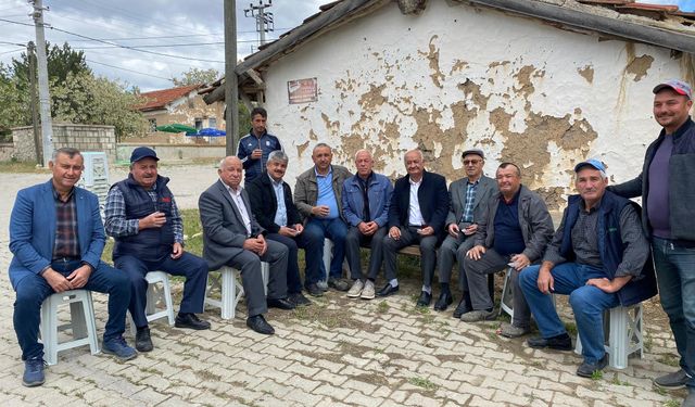 Alpu Belediye Başkanı Gürbüz Güller yağmur duasına katıldı