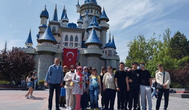 Ankara İmam Hatip Lisesi öğrencileri Eskişehir'i gezdi