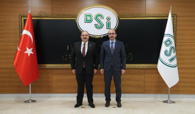 Başkan Hamamcı'dan DSİ Genel Müdürüne ziyaret