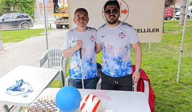 Eskişehir Görme Engelliler Spor Kulübü 3D Gençlik Festivali'ne katıldı