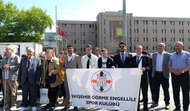 Eskişehir Görme Engelliler Spor Kulübü engelliler haftası etkinliklerine katıldı