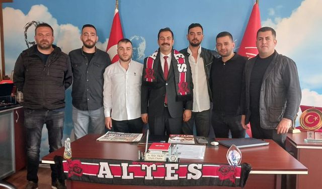 Eskişehirspor taraftarından Talat Yalaz'a ziyaret