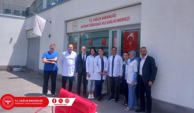 İl Sağlık Müdürü Doç. Dr. Yaşar Bildirici'den aile sağlığı merkezlerine ziyaret