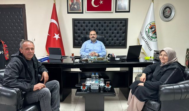 İnönü Belediye Başkanı Serhat Hamamcı’ya ziyaretler devam ediyor