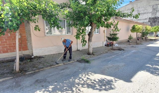 İnönü Belediyesi tarafından saha çalışmaları devam ediyor