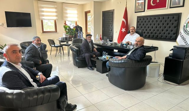 Kümbet Yeniköy Mahalle Muhtarından Başkan Hamamcı'ya ziyaret