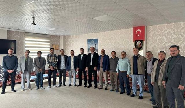 Mahmudiye İlçe Müftülüğünde personel toplantısı yapıldı