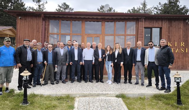 MHP Eskişehir Mihalıççık İlçe Başkanlığının Olağan Yönetim Kurulu toplantısına katıldı