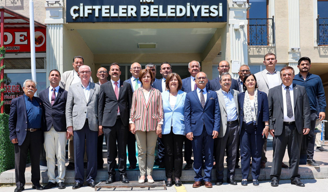 Başkanlar Çifteler'de buluştular