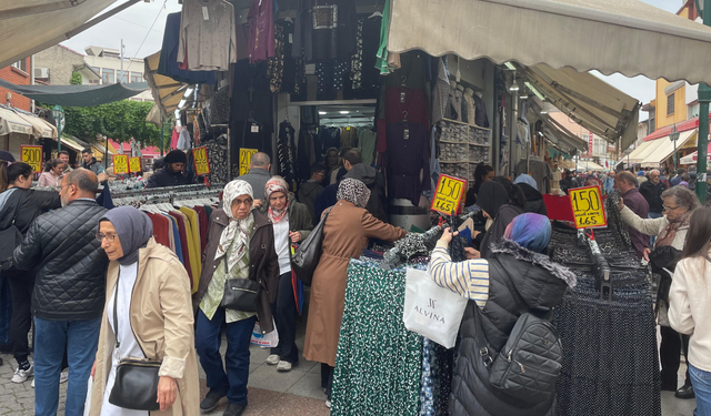 Eskişehir esnafının 'Anneler Günü' yoğunluğu