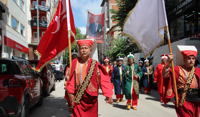 Odunpazarı Mehteran Takımı Bilecik'in Fethi'nin 725. yıldönümü gösterilerine katıldı