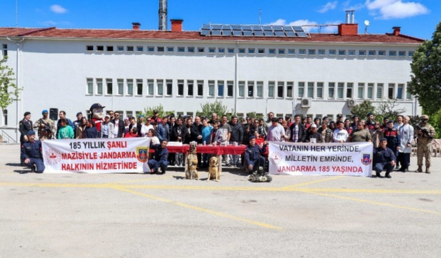 Eskişehir'de jandarmanın kuruluşunun 185. yılı kutlandı